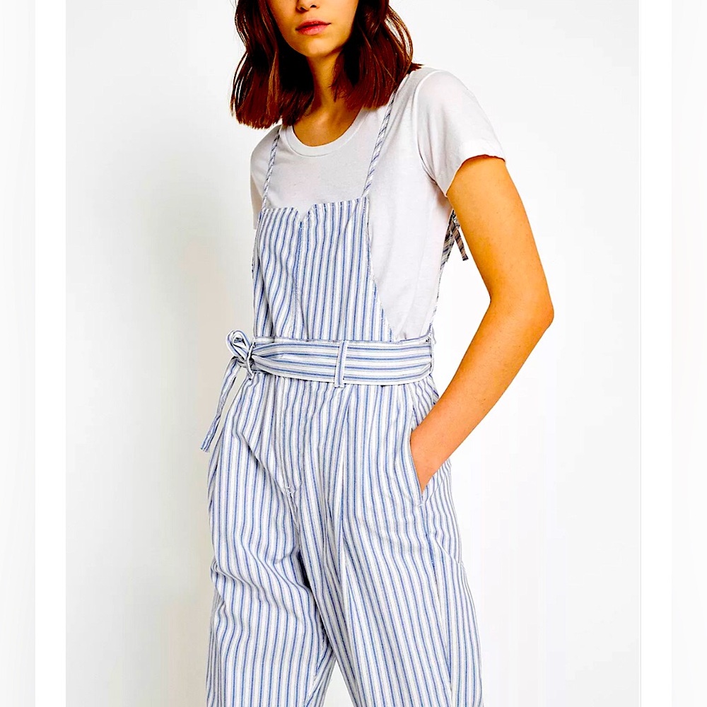 FREE PEOPLE Isabelle Striped Jumpsuit - Picture 2 of 15